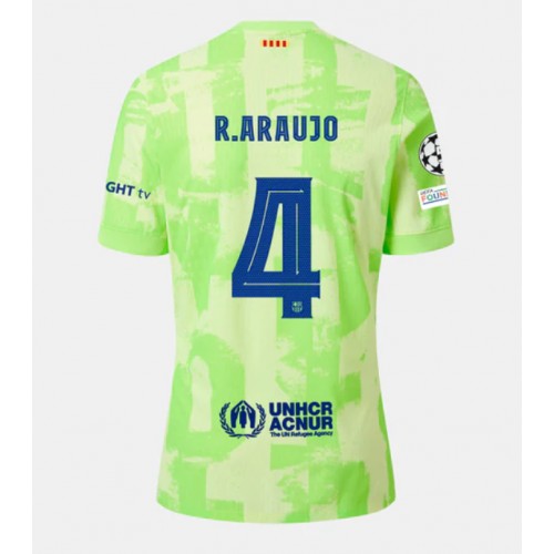 Fotballdrakt Herre Barcelona Ronald Araujo #4 Tredjedrakt 2024-25 Kortermet